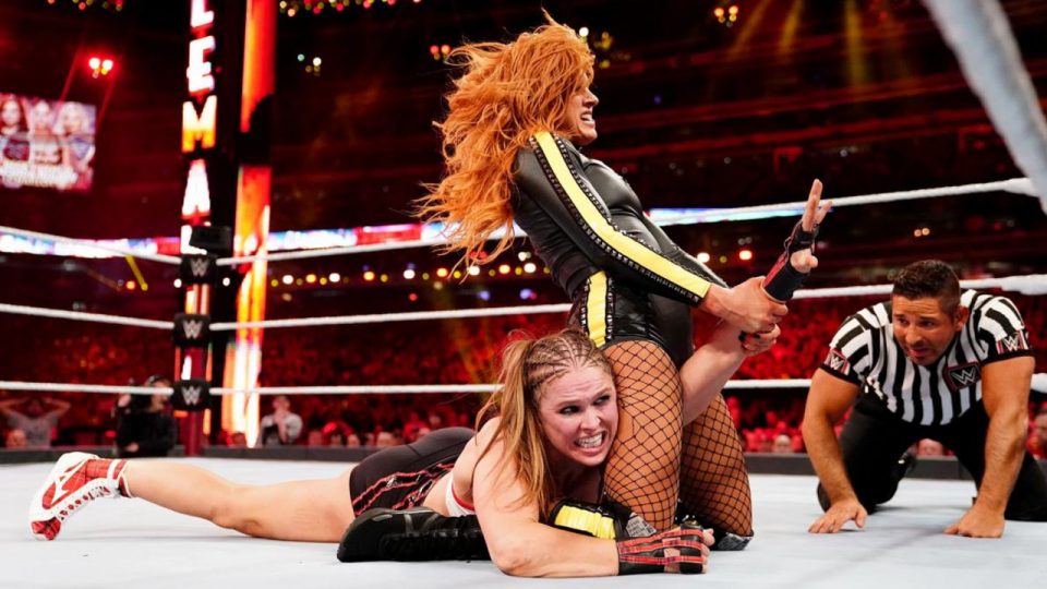 Becky Lynch Ronda Rousey