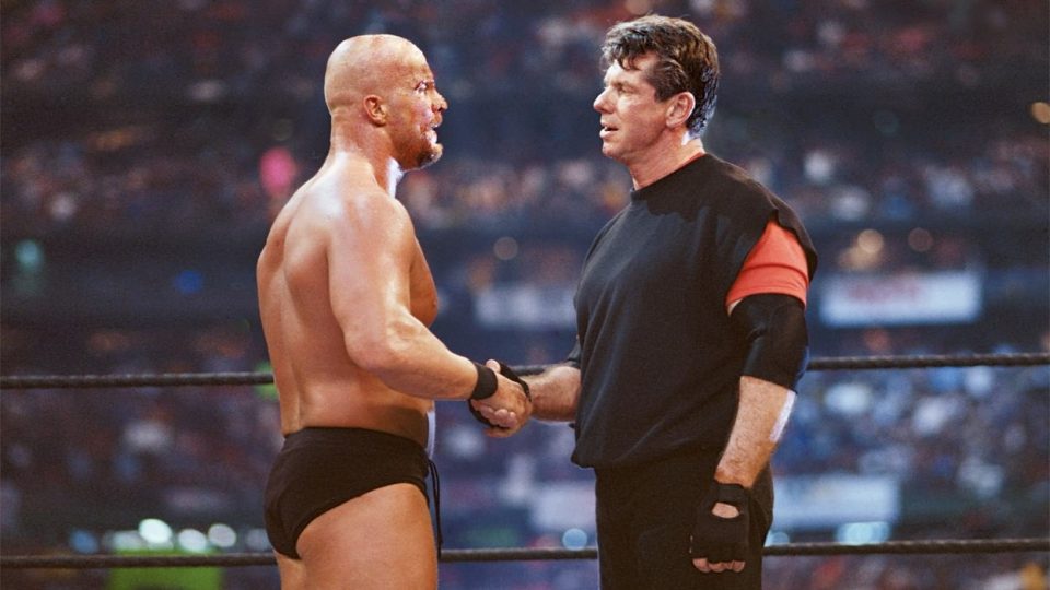 Steve Austin and Vince McMahon