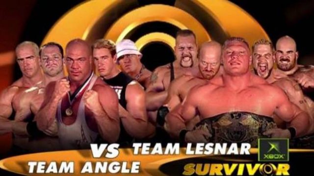 Team Angle vs Team Lesnar Survivor Series 2003