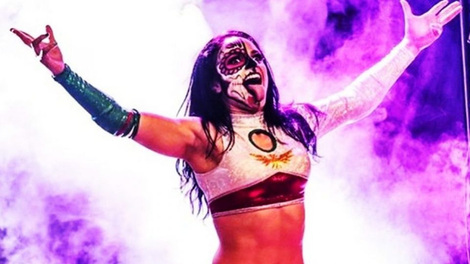 Thunder Rosa entrance