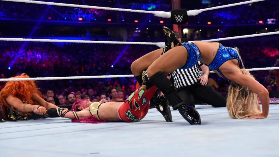 Charlotte Becky Lynch Sasha Banks