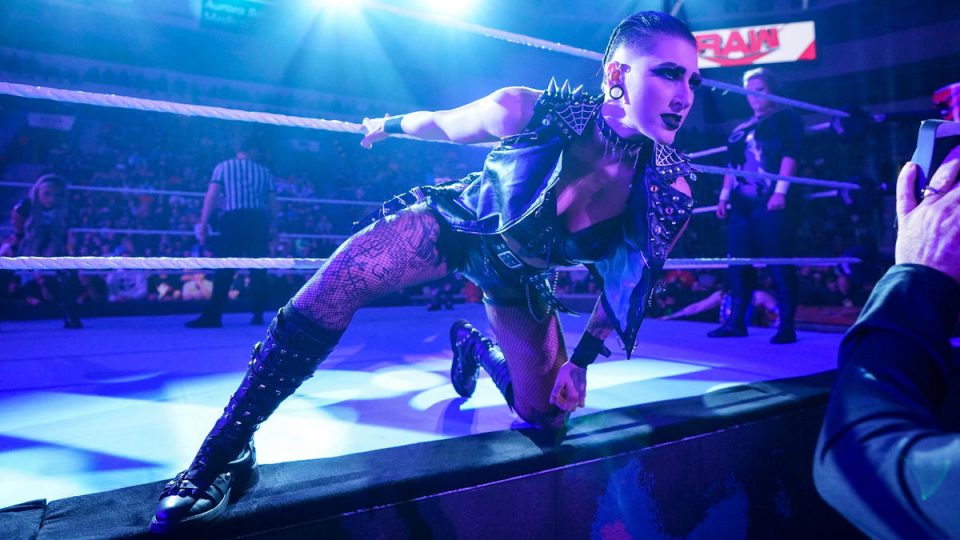 Rhea Ripley WWE Raw entrance 2022