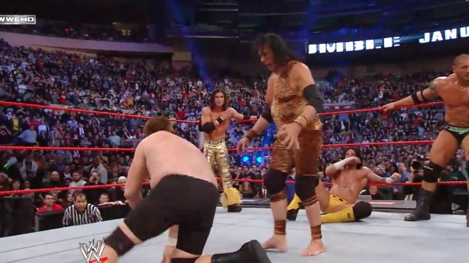 CM Punk laughs at the Hot Rod/Superfly madness
