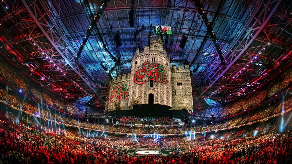 WWE Clash At The Castle 2022 crowd