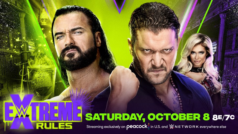 WWE Extreme Rules Drew McIntyre vs. Karrion Kross - Strap Match
