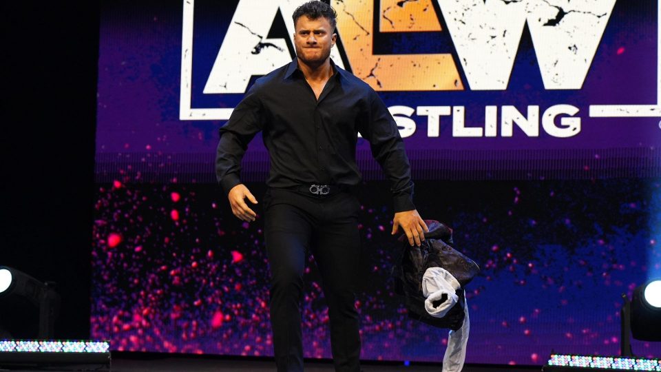 MJF makes his entrance on AEW Dynamite 2022