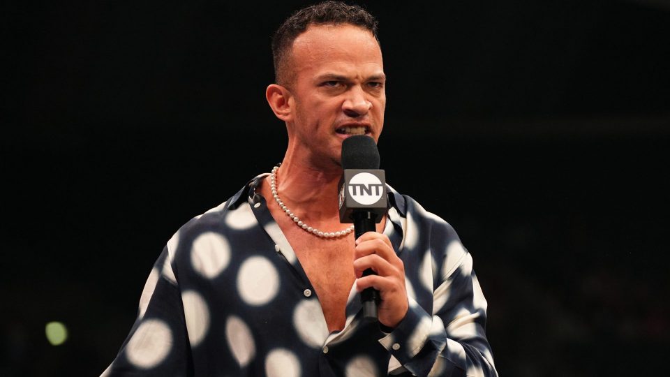 Ricky Starks cuts a promo on AEW Rampage 2022