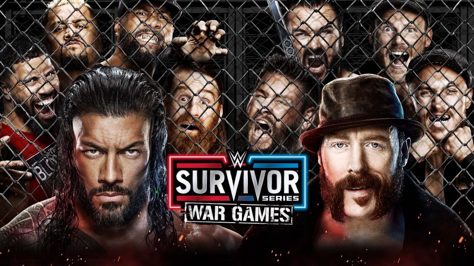 The Bloodline (Roman Reigns, Solo Sikoa, Sami Zayn, and The Usos (Jey Uso and Jimmy Uso)) vs. The Brawling Brutes (Sheamus, Ridge Holland, and Butch), Drew McIntyre, and Kevin Owens - WWE Survivor Series Men's WarGames match