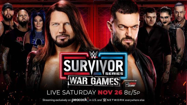 WWE Survivor Series AJ Styles vs. Finn Bálor
