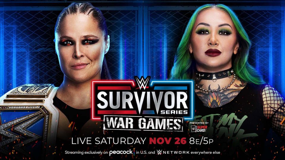 WWE Survivor Series match Ronda Rousey (c) vs. Shotzi - SmackDown Women's Championship