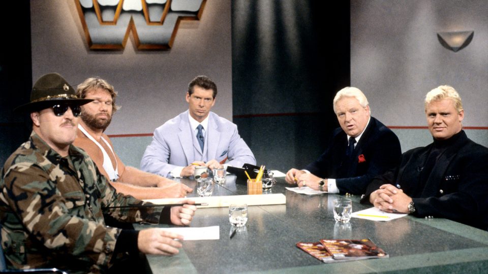 Sgt Slaughter, Jim Duggan, Vince McMahon, Mr Perfect, Bobby Heenan