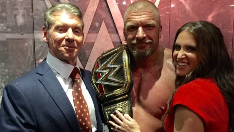 Triple H, Vince McMahon, Stephanie McMahon