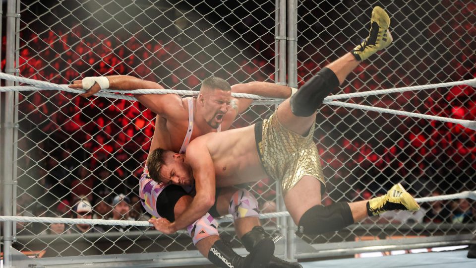Grayson Waller & Bron Breakker at NXT Vengeance Day