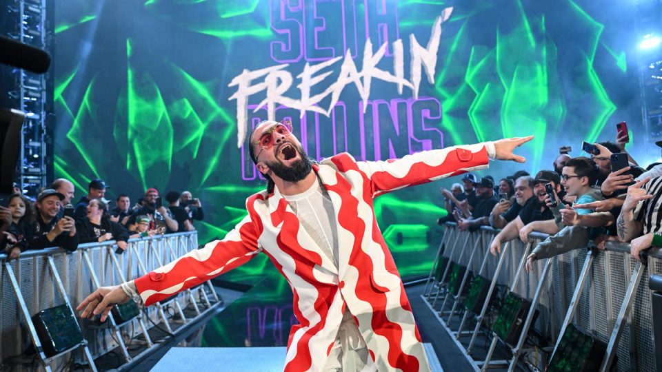 Seth Rollins Raw entrance
