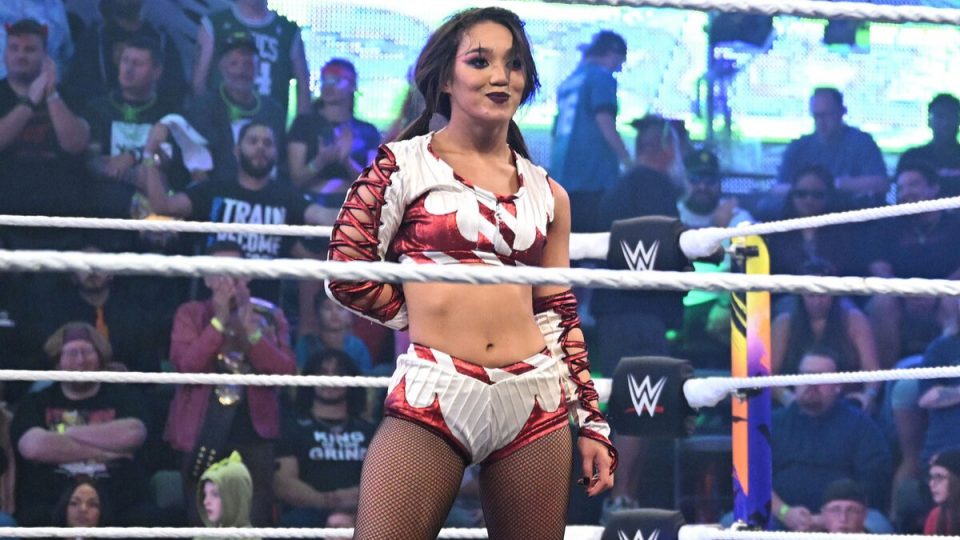 Roxanne Perez in the ring