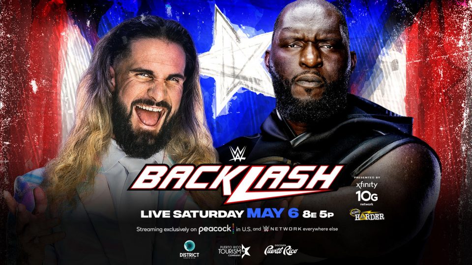 WWE Backlash Seth Rollins vs. Omos