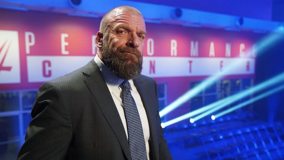 Triple H at WWE NXT Performance Center