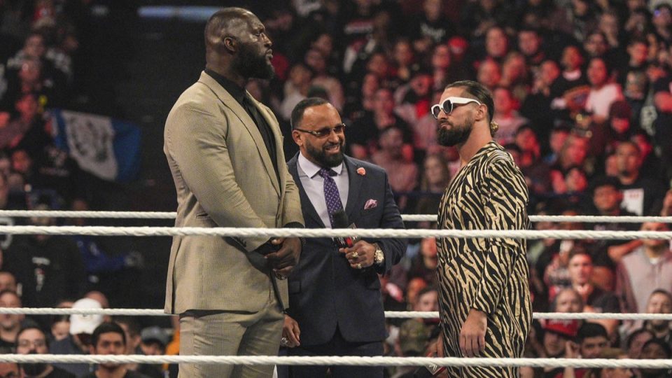 Omos & Seth Rollins