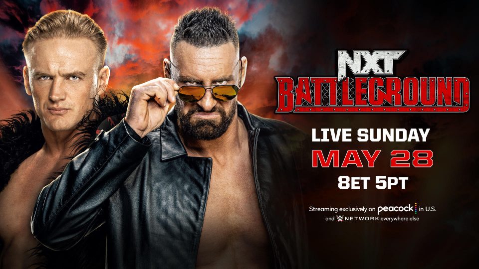 NXT Battleground Ilja Dragunov vs. Dijak - Last Man Standing match 