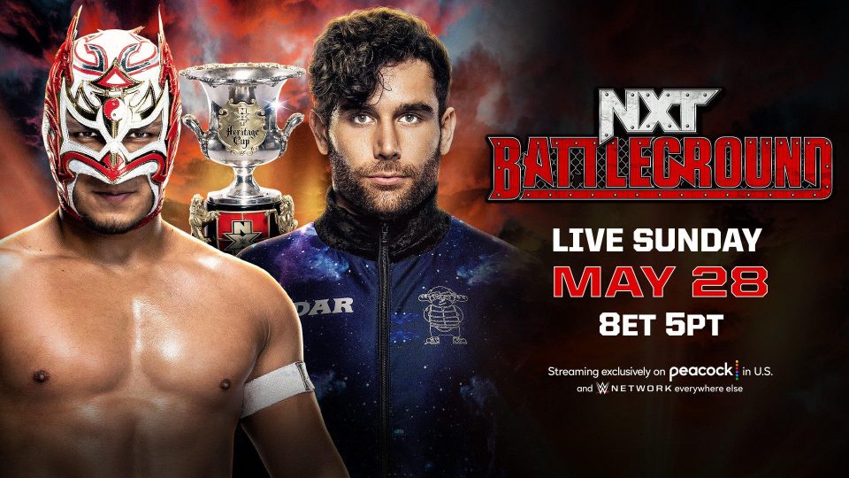 NXT Battleground Noam Dar (c) vs. Dragon Lee - NXT Heritage Cup