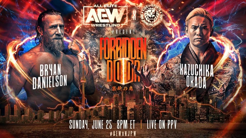 AEW x NJPW Forbidden Door 2023 Bryan Danielson vs. Kazichuka Okada
