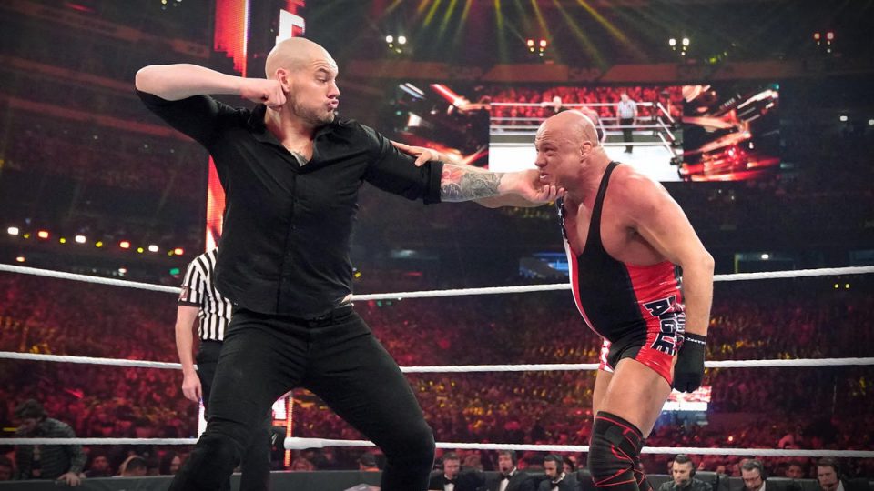Kurt Angle Dismisses Reports Of Heat With WWE Superstar Baron Corbin