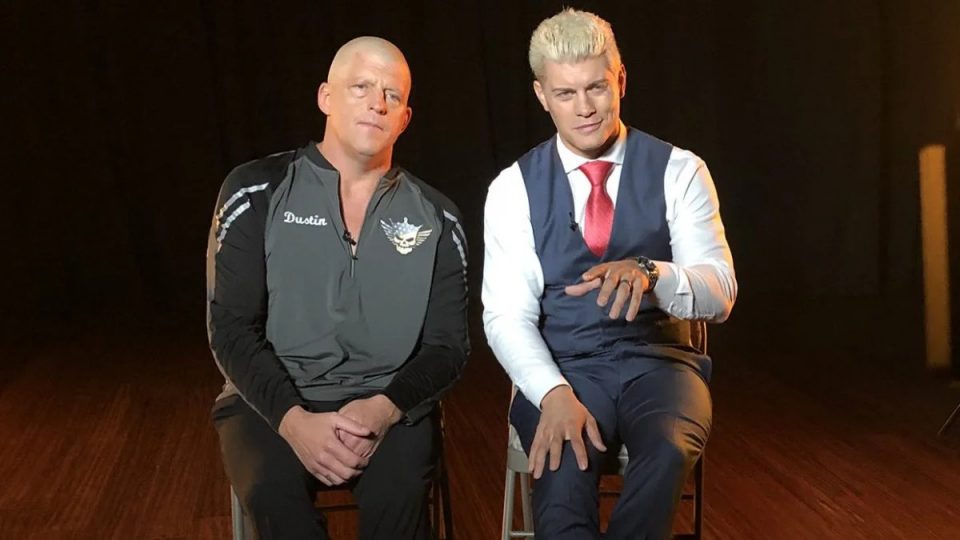 Cody Rhodes WWE Dustin Rhodes