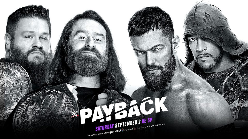 WWE Payback - Kevin Owens & Sami Zayn (c) vs. The Judgment Day - Undisputed WWE Tag Team Champions Steel City Street Fight