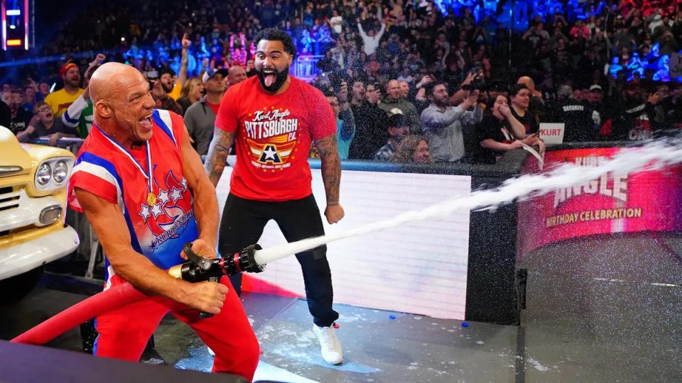 Kurt Angle Tips Gable Steveson For The Top