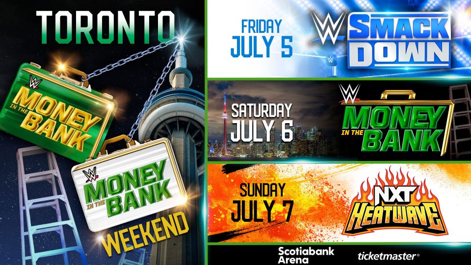 WWE Money In The Bank 2024 Promotional Graphic