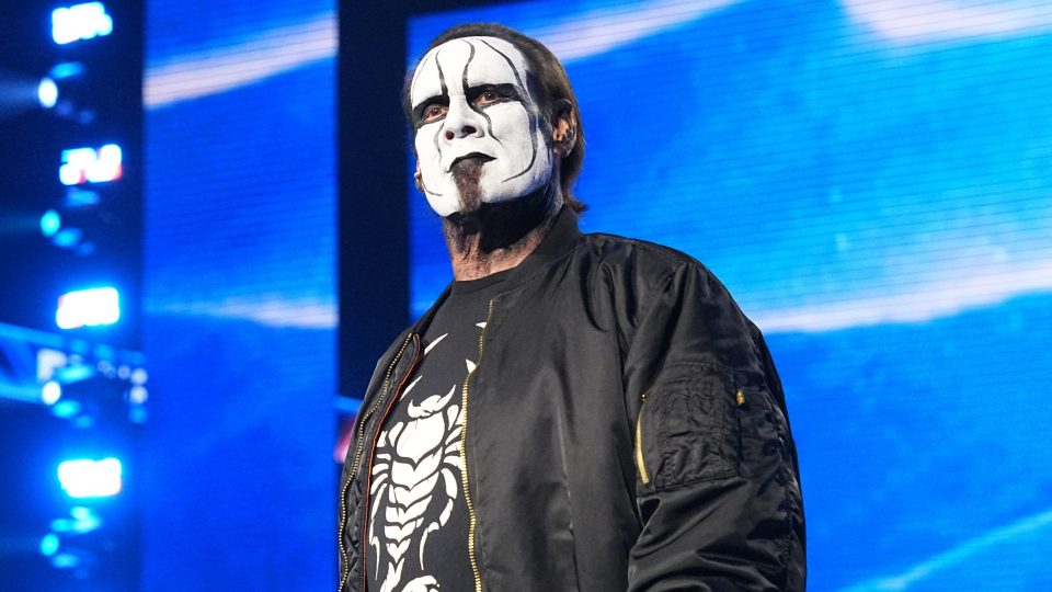 Sting makes entrance on AEW Dynamite