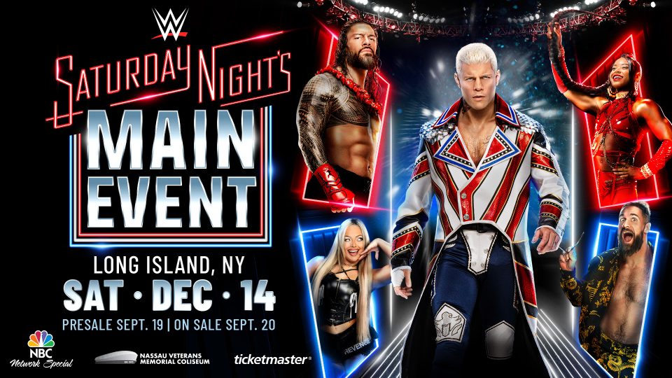 Two Major Matches Pencilled In For WWE Saturday Night's Main Event