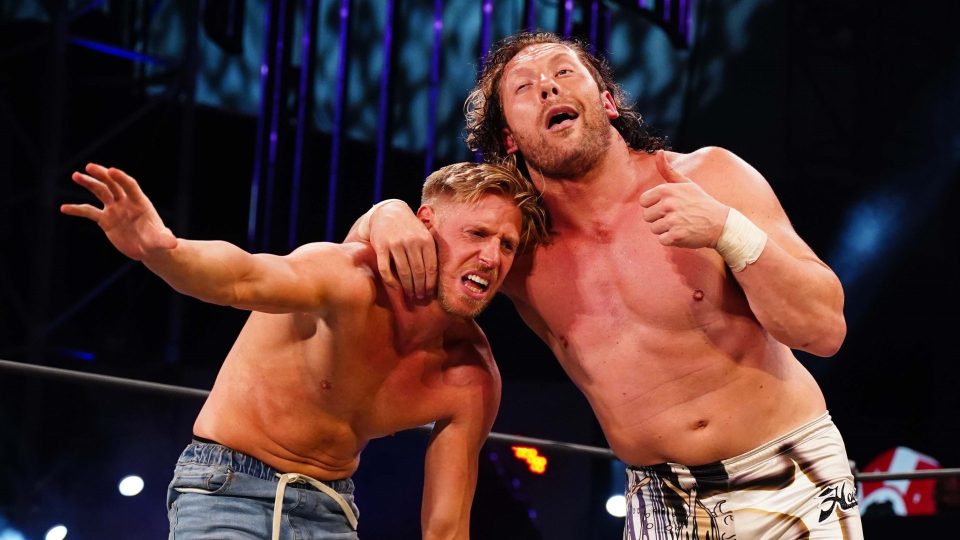 Kenny Omega and Orange Cassidy in AEW