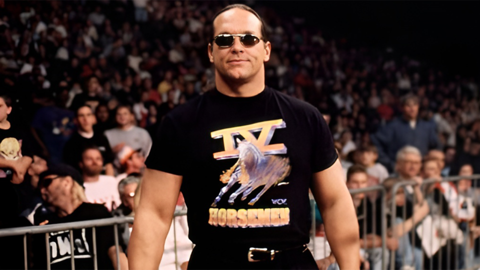 Steve McMichael standing at ringside during WCW Nitro