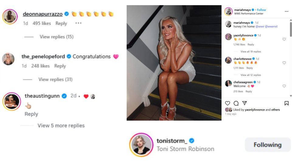 AEW stars react to Mariah May moving to WWE NXT