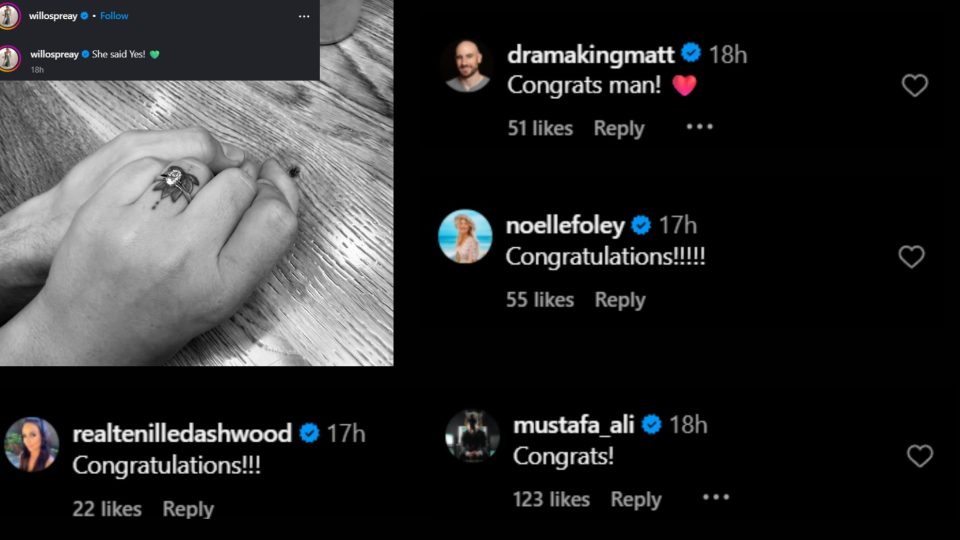 Former WWE stars congratulate Will Ospreay and Alex Windsor