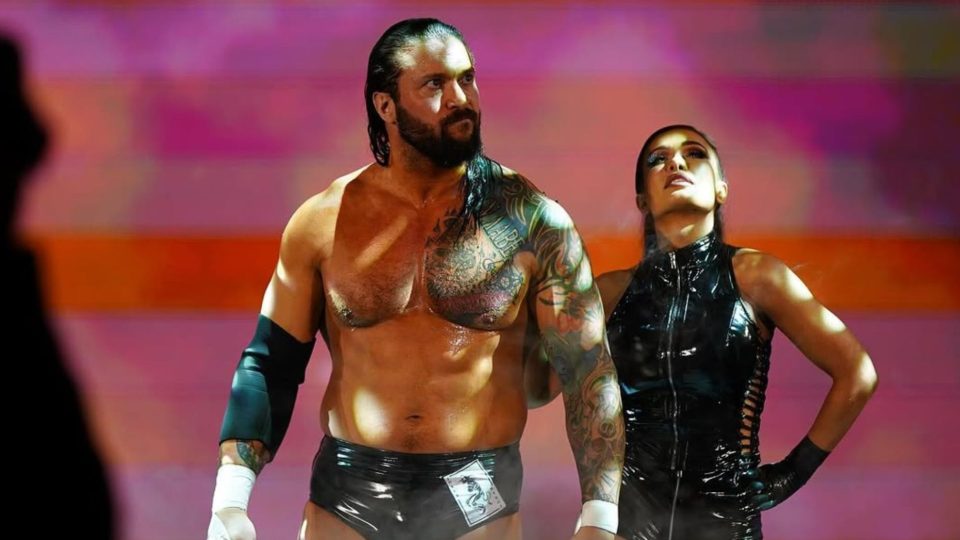 WWE stars Karrion Kross and Scarlett Bordeaux