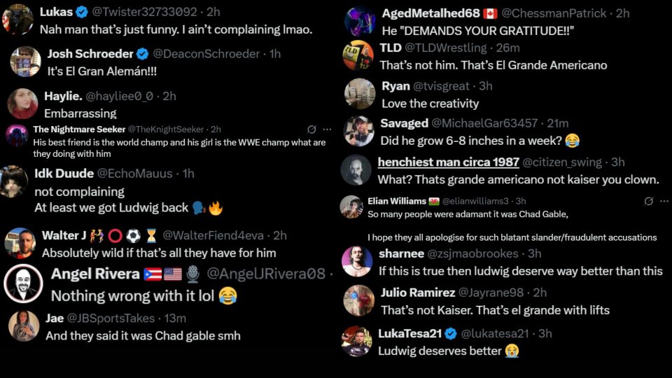 WWE fans have mixed feelings about Ludwig Kaiser as El Grande Americano