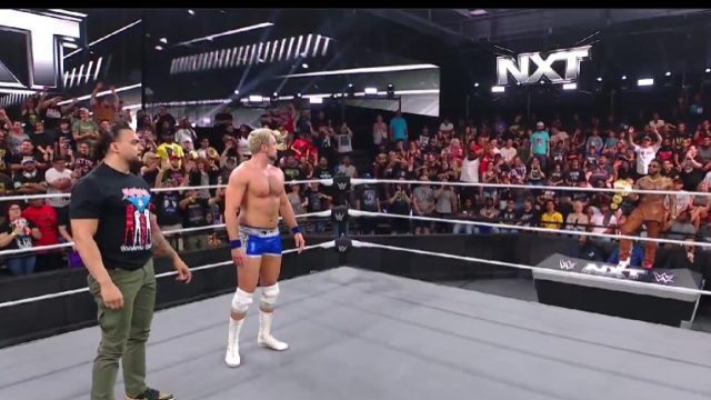 Mike Santana makes the save for Joe Hendry on WWE NXT