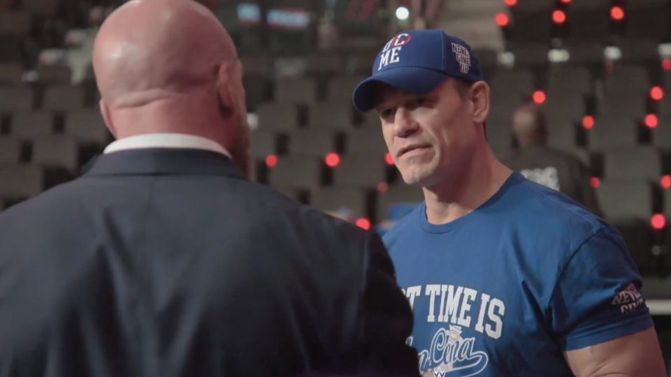 John Cena Farewell tour discussion with Triple H WWE