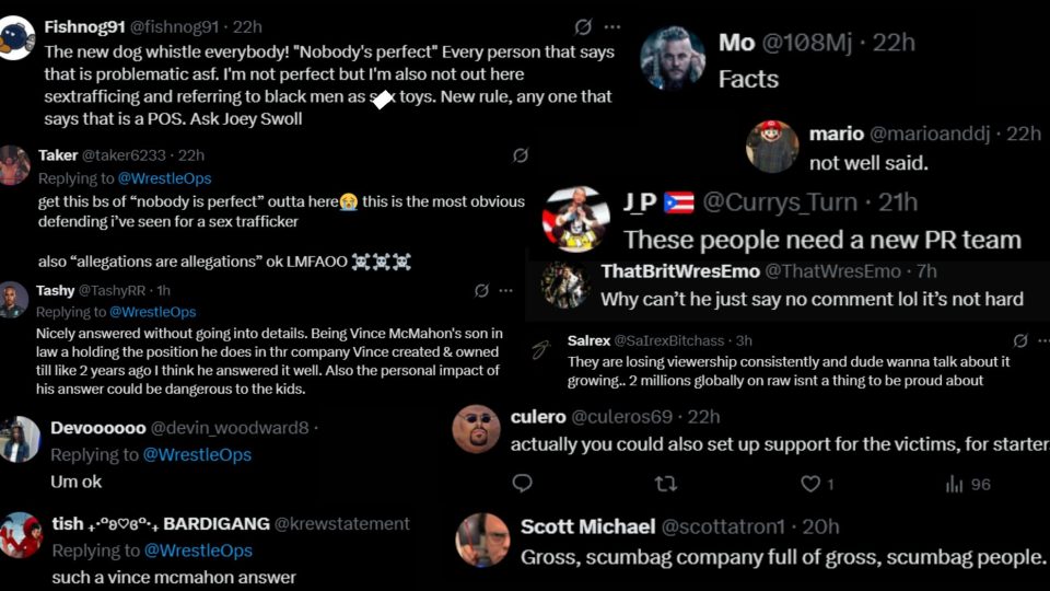Reactions to Triple H's comments about Vince McMahon