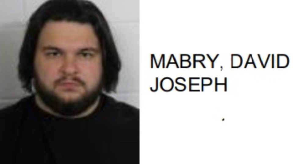 David Joseph Mabry was arrested on August 19