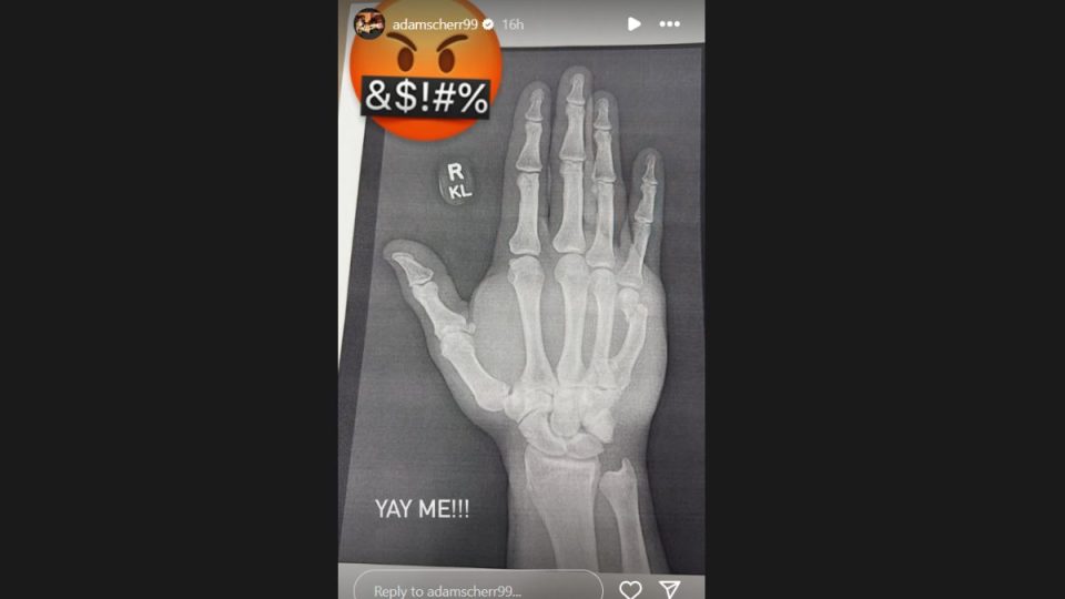 Braun Strowman's Instagram story