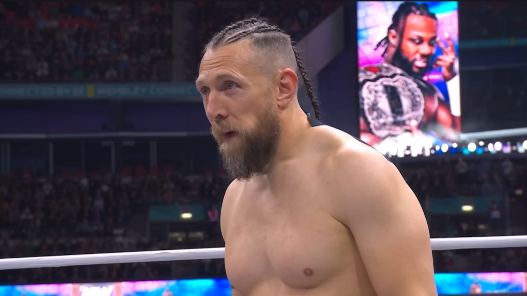Crazy Fight Breaks Out During AEW Press Conference; Bryan Danielson Involved