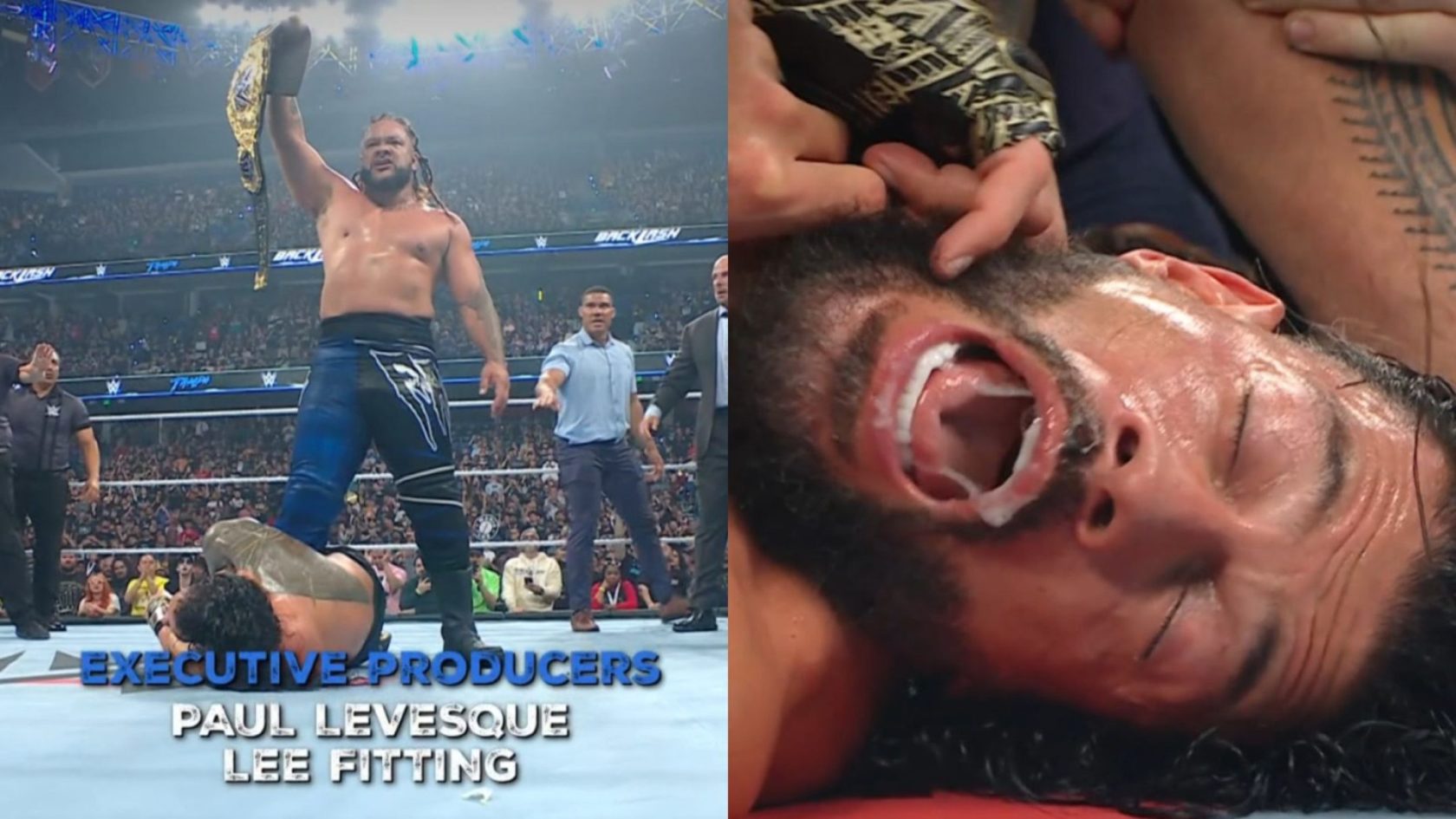 Jacob Fatu Decimates Roman Reigns As WWE Backlash Main Event Ends Controversially