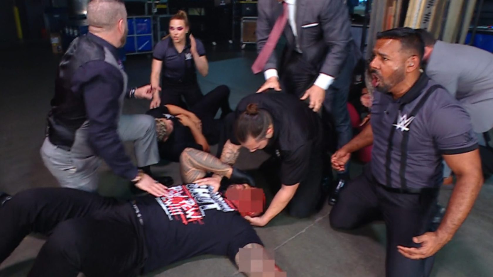 Solo Sikoa Left In A Pool Of Blood Backstage; Netflix Ruins Another WWE RAW Segment